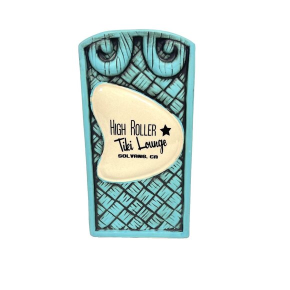 High Roller Tiki Lounge Pineapple Slots Mug Tank 1st Ed 2021 Solvang +3 Swizzles - Picture 6 of 10